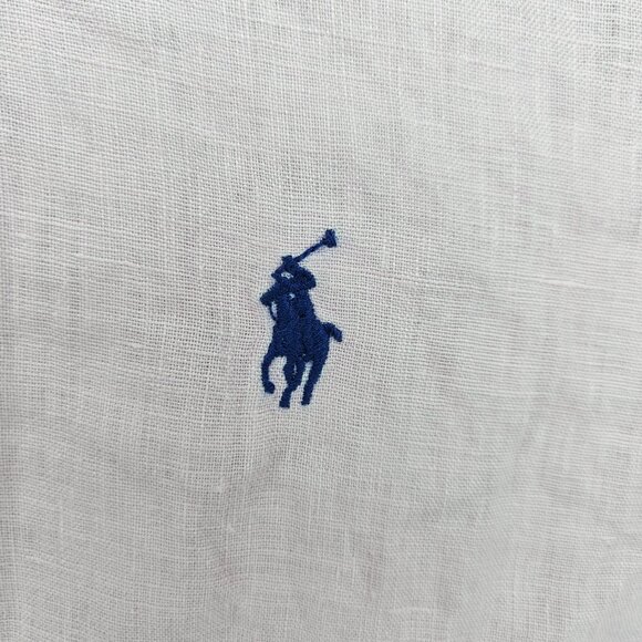 Linen button down shirt (short sleeve) - Picture 5 of 5